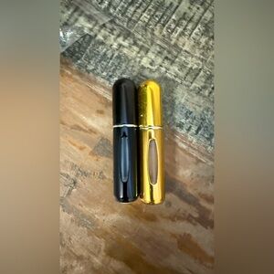 2 pack of Mini Refillable Perfume Portable Atomizer Bottle.